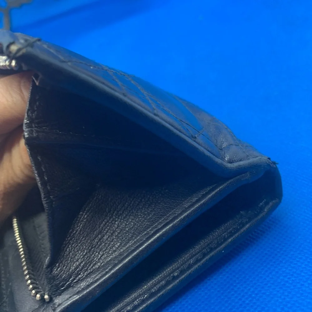 - Dior signature black Leather Wallet ‎ Dior Trotter line